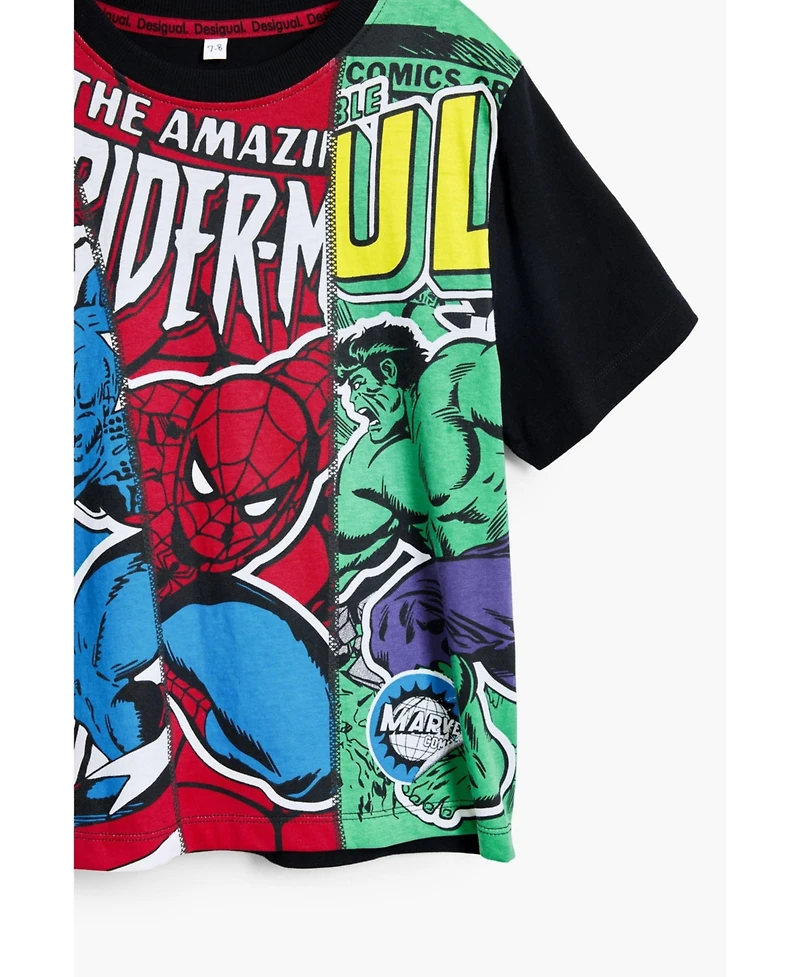 Desigual Boys Boys's Marvel T-shirt