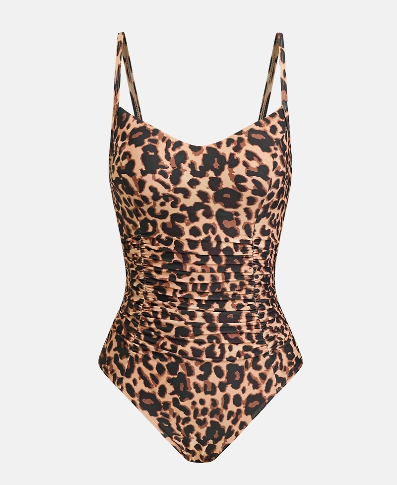 Cupshe Women's Vibrant Floral One-Piece Swimsuit