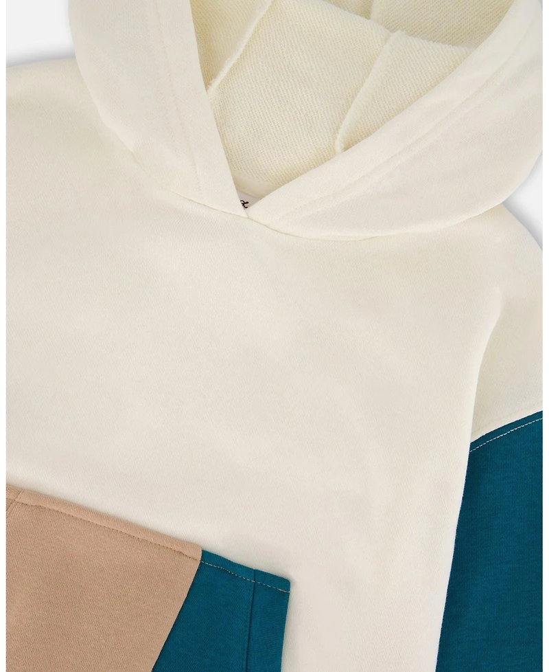 Deux par Deux Little Boys French Terry Hoodie