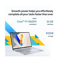 Asus Vivobook 16 16" Laptop Intel Core i7-13620H 16GB Ram 512GB Ssd Storage