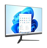 Supersonic 27" All-In-One Desktop Computer Intel Quad-Core N100 16GB Ram 512GB Ssd Intel Uhd Graphics Windows 11 – Gray