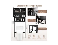 Slickblue Over the Toilet Storage Cabinet with 2 Doors and Shelf