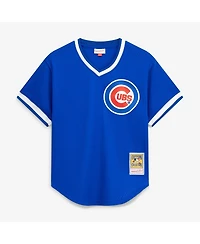 Mitchell & Ness Men's Greg Maddux Royal Chicago Cubs Authentic Batting Practice Jersey