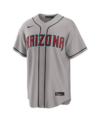 Nike Men's Corbin Carroll Gray Arizona Diamondbacks Road Replica Jersey