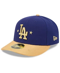 New Era Men's Royal Los Angeles Dodgers 2026 Gold Collection Low Profile 59FIFTY Fitted Hat