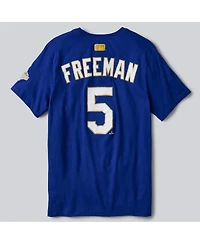 Nike Men's Freddie Freeman Royal Los Angeles Dodgers 2026 Gold Collection Name & Number T-Shirt