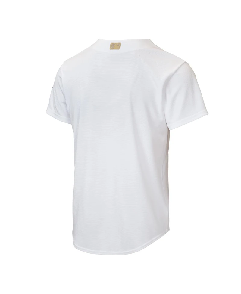 Nike Big Boys and Girls White Los Angeles Dodgers 2026 Gold Collection Home Replica Jersey