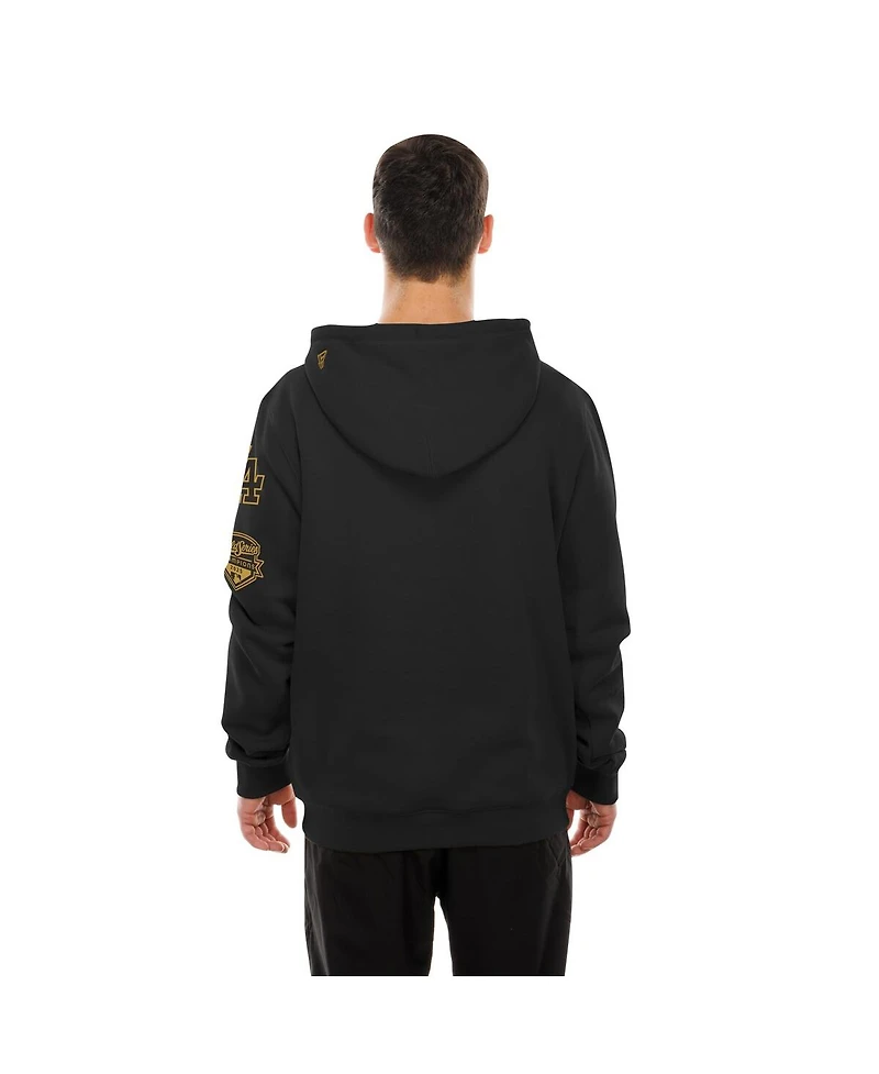 New Era Men's Black Los Angeles Dodgers 2026 Gold Collection Logo Hoodie