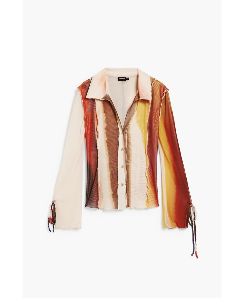 Desigual Women's Buttoned T-shirt M. Christian Lacroix