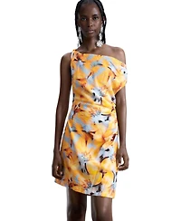 Desigual Women's Asymmetric floral dress