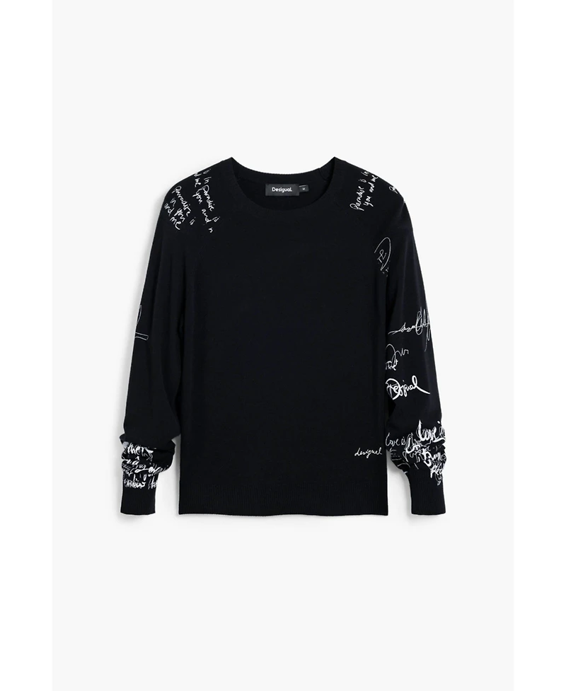 Desigual Women's Fine jersey lettering