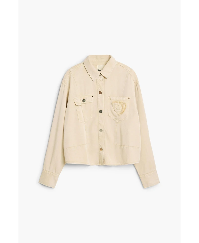 Desigual Women's Denim trucker jacket
