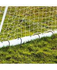 Inolait 12-in Galvanized Steel Rebar Stakes Ground Anchors for Fencing and Tents