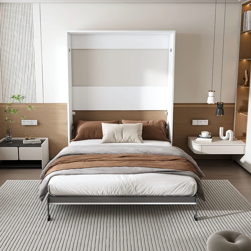 Streamdale Furniture Murphy Bed, Foldable Wall Bed