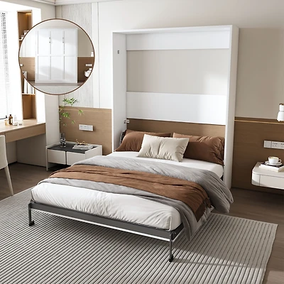 Streamdale Furniture Murphy Bed, Foldable Wall Bed
