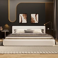 Streamdale Furniture King Upholstered Bed