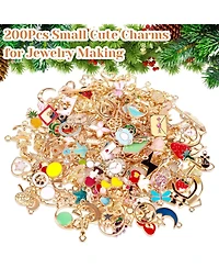 Gnuadz 200pcs Metal Charms Diy Jewelry Making Earring Bangle Necklace Bracelet Craft