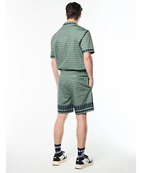 Sergio Tacchini Men's Quadretto Cabana Short