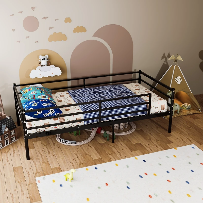 Streamdale Furniture Classic Metal Platform Bed Frame