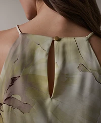 Donna Karan New York Women's Sleeveless Halter Neck Top