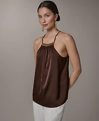 Donna Karan New York Women's Halter Neck Top