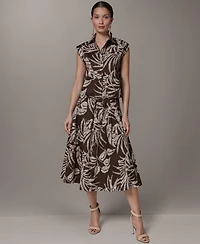 Donna Karan New York Women's Collared Neck Top