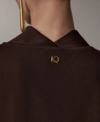 Donna Karan New York Women's Cowl Neck Top