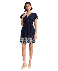 Maggy London Women's Short Sleeve Dress