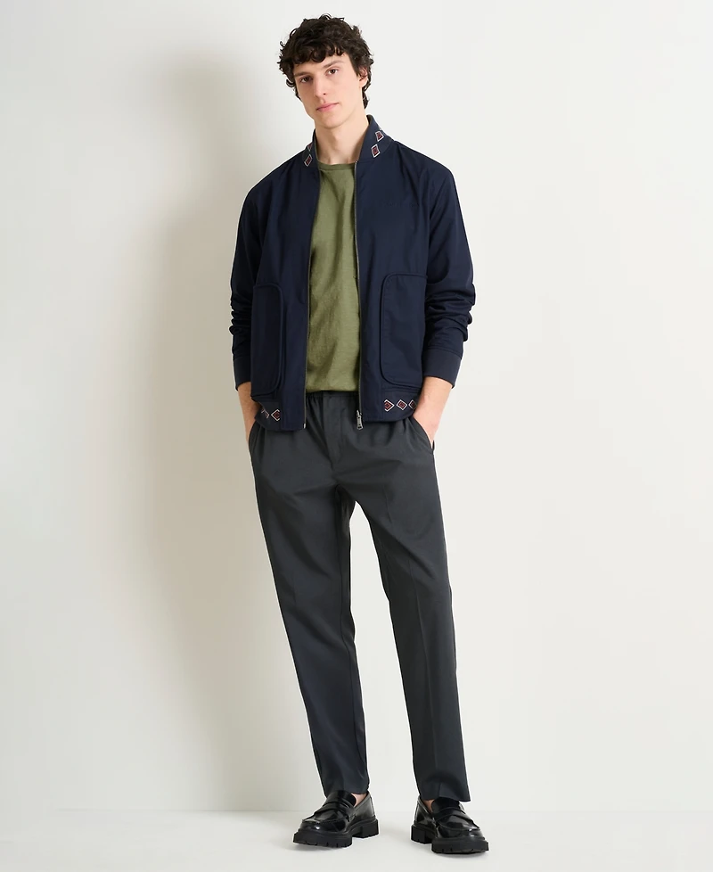 Scotch & Soda Men's Long-Sleeve Regular-Fit Printed Cotton Jacket