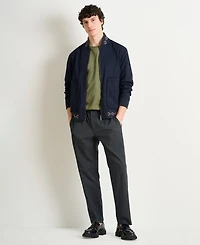 Scotch & Soda Men's Long-Sleeve Regular-Fit Printed Cotton Jacket