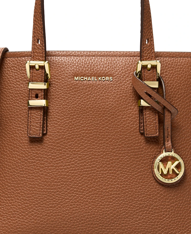 Michael Kors Quinn Leather Small North South Tote Handbag
