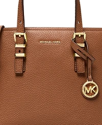 Michael Kors Quinn Leather Small North South Tote Handbag