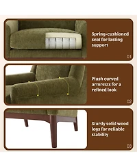 Rainsken Mid-Century Modern Accent Chair