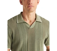 Nautica Men's Short-Sleeve Polo Sweater