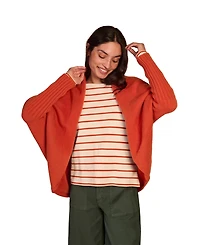 Celtic & Co. Women's Long Sleeve Cocoon Cardigan