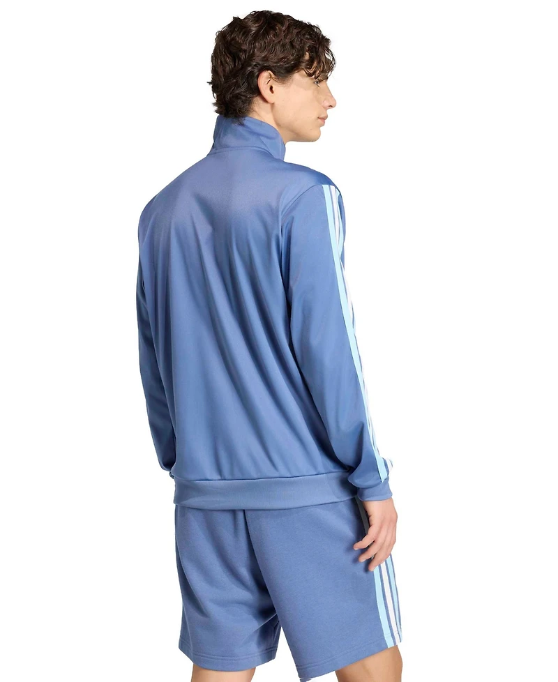 adidas Men's Regular-Fit Argentina Soccer Tricot Track Jacket