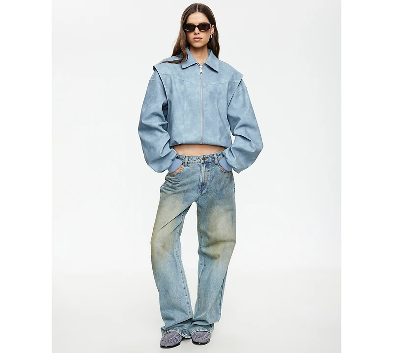 Lioness Women's Vista Spread Collar Bomber Jacket