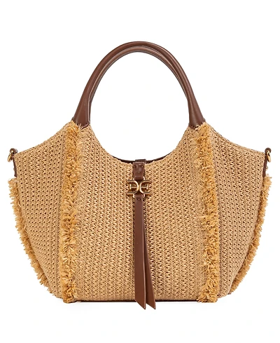 Sam Edelman Irina Large Raffia Tote Handbag
