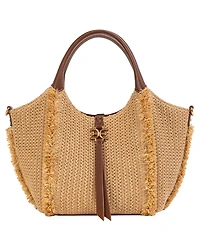 Sam Edelman Irina Large Raffia Tote Handbag