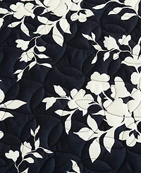 Nine West Silhouette Floral 3-Pc. Quilt Set