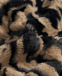 Nine West Evelyn Faux Fur Throw, 50"x70"