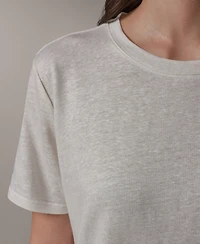 Donna Karan Weekend Women's Striped Short-Sleeve T-Shirt
