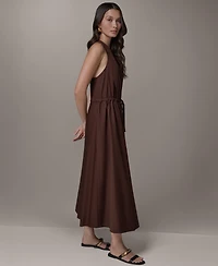 Donna Karan Weekend Women's Button-Front Midi Dress