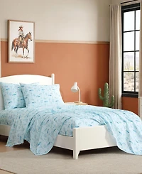 Wrangler Horse Farm Microfiber 4-Pc. Sheet Set, Full