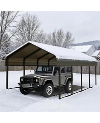 Mondawe 10x20 ft. Stainless Steel Carport Shelter