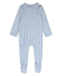 MeMoi Baby Girls Star Light, Bright Pointelle Footie