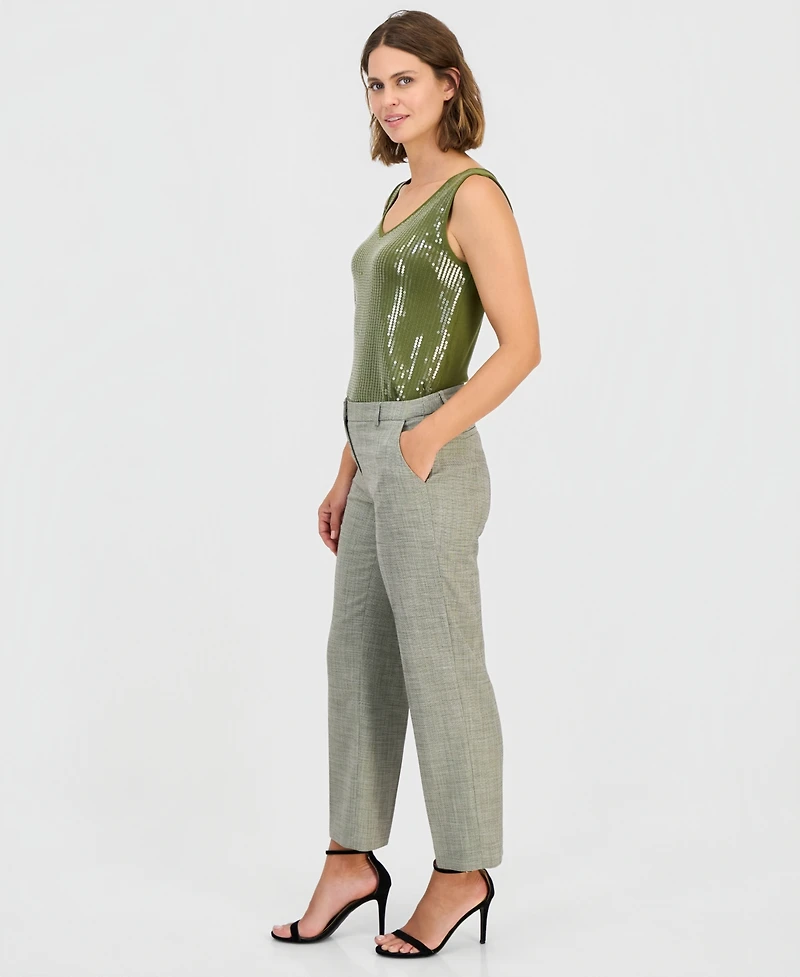 Anne Klein Women's Straight-Leg Ankle Pants