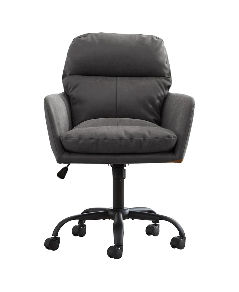Rainsken Pu Leather Office Desk Chair