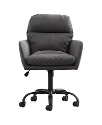 Rainsken Pu Leather Office Desk Chair