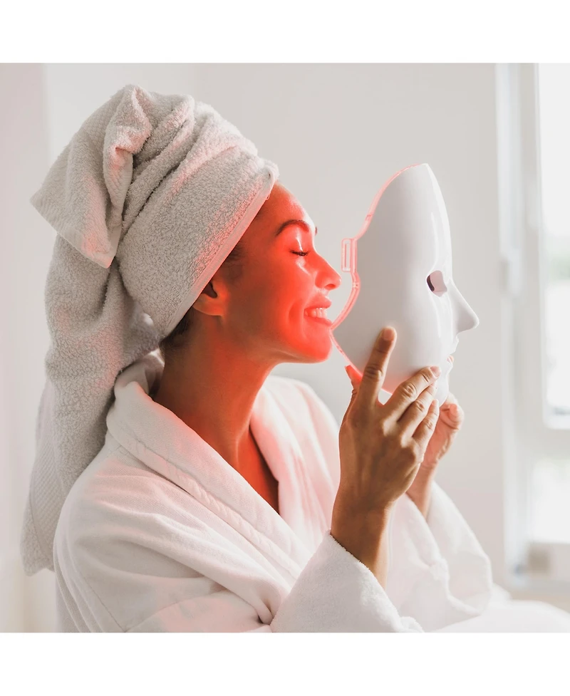Pursonic 7-in-1 Facial Therapy Device & Led Light Therapy Mask Bundle